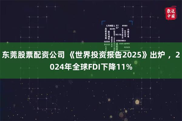 东莞股票配资公司 《世界投资报告2025》出炉 ，2024年全球FDI下降11%